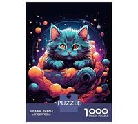 Rompecabezas De 1000 Piezas para Adultos Munckhin Kitten Rompecabezas para Adultos Juegos De Relajación Regalo De Cumpleaños Interacción Entre Padres E Hijos 38x26cm/1000pcs