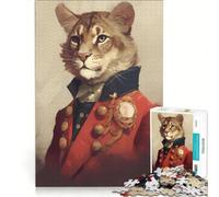 Rompecabezas de 1000 Piezas para Adultos: Mundo mítico del Puma, Juegos Divertidos, análisis y lógica, Ideal para Decorar el Escritorio 38x26cm
