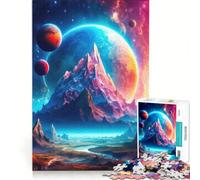 Rompecabezas de 1000 Piezas para Adultos Mundo Oculto Juego Imposible antiestrés cumpleaños y Navidad 38x52cm