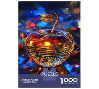 Rompecabezas De 1000 Piezas para Adultos Music Notes Apple Ornament Rompecabezas para Adultos Juego De Ingenio Decoración Difícil Y Desafiante 70x50cm/1000pcs