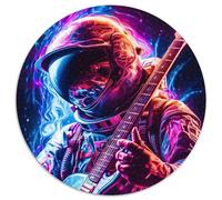 Rompecabezas de 1000 Piezas para Adultos, música Espacial, Ideal para Juegos Familiares, decoración del hogar y Regalo para Entrenar el Cerebro, 67,5 x 67,5 cm.