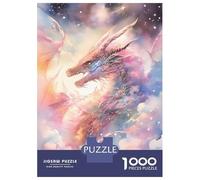 Rompecabezas De 1000 Piezas para Adultos Mystical Dragon Rompecabezas para Adultos Juegos Familiares Patrón De Montaje 70x50cm/1000pcs