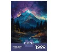 Rompecabezas De 1000 Piezas para Adultos Mystical Mountain Rompecabezas para Adultos Juegos Relajantes para La Diversión Familiar Interacción Entre Padres E Hijos 70x50cm/1000pcs