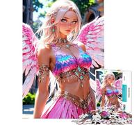 Rompecabezas de 1000 Piezas para Adultos Natalia - Impresionante Rompecabezas de ángel de Anime para Adultos Juegos relajantes Alivio del estrés diversión en casa (tamaño 50x75cm)