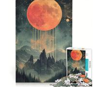 Rompecabezas de 1000 Piezas para Adultos: Naturaleza Celestial, Juego Educativo, desafío difícil, fortalece el Amor Entre Parejas 50x75cm