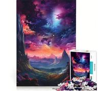 Rompecabezas de 1000 Piezas para Adultos Naturaleza y Galaxia Asombrosa Juegos educativos análisis y lógica Regalos para Mujeres 38x26cm
