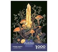 Rompecabezas De 1000 Piezas para Adultos Naturecore Crystal Forest Rompecabezas para Adultos Juegos De Relajación Regalo De Cumpleaños Interacción Entre Padres E Hijos 70x50cm/1000pcs