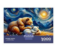 Rompecabezas De 1000 Piezas para Adultos Nature's Embrace Wildlife Serenity Rompecabezas para Adultos Juego Familiar Decoración De Pared Desafiante De Completar 70x50cm/1000pcs