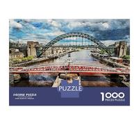 Rompecabezas De 1000 Piezas para Adultos Newcastle Upon Tyne Rompecabezas para Adolescentes Juego De Ingenio Análisis Y Lógica Difícil Y Desafiante 70x50cm/1000pcs