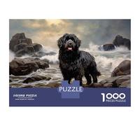Rompecabezas De 1000 Piezas para Adultos Newfoundland Dog Rompecabezas Juegos Familiares Regalos para Mujeres Cumpleaños Y Navidad 52x38cm/1000pcs