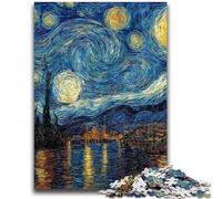 Rompecabezas de 1000 Piezas para Adultos Night Sky Night Sky, Rompecabezas de 1000 Piezas para Pasar el rato en casa con Piezas aleatorias Que se entrelazan (50x75cm)