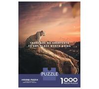 Rompecabezas De 1000 Piezas para Adultos No Shortcuts Rompecabezas para Adultos Juego De Ingenio Desafío Difícil Desafiante De Completar 38x26cm/1000pcs