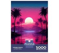 Rompecabezas De 1000 Piezas para Adultos Noir Neon Nostalgia Rompecabezas para Adultos Juego Familiar Difícil Difícil Y Desafiante 70x50cm/1000pcs