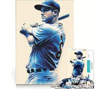 Rompecabezas de 1000 Piezas para Adultos Nos Encanta el béisbol Juguetes antiestrés Un Reto difícil cumpleaños y Ocasiones Especiales 50x75cm