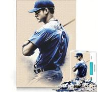 Rompecabezas de 1000 Piezas para Adultos Nos Encanta el béisbol Juguetes antiestrés Un Reto difícil cumpleaños y Ocasiones Especiales 50x75cm