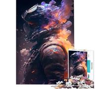 Rompecabezas de 1000 Piezas para Adultos Nubes del Campo de Batalla Juegos relajantes y educativos Juguete Ideal para el Amigo Invisible Decoración (Tamaño 38x52cm)