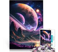 Rompecabezas de 1000 Piezas para Adultos Nueva Naturaleza Planeta Cosmos Juguetes de Juego Toda la Familia. 75x50cm