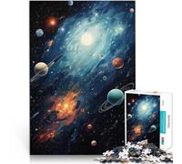 Rompecabezas de 1000 Piezas para Adultos Obra de Arte del Cosmos Entrena tu Cerebro y Tus Manos Juguetes de decoración del hogar 38x26cm