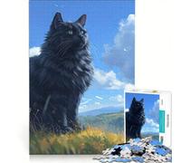 Rompecabezas de 1000 Piezas para Adultos Observador de Nubes majestuoso Juegos educativos análisis y lógica Regalos para Mujeres 50x75cm