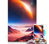 Rompecabezas de 1000 Piezas para Adultos: Odisea Celestial, Juego Imposible, Ideal para Pasar el Tiempo en casa, Regalo de cumpleaños o para viajeros 38x52cm