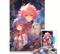 Rompecabezas de 1000 Piezas para Adultos Oeon Lulu con un niño Juegos Familiares antiestrés colección de Artistas Bellas Artes 38x26cm