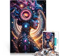 Rompecabezas de 1000 Piezas para Adultos Oráculo Celestial Juguetes para aliviar el estrés Trato como Regalo para Toda la Familia 52x38cm