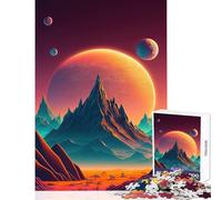 Rompecabezas de 1000 Piezas para Adultos Órbitas de Otro Mundo Juguetes antiestrés Regalos de Amigo Secreto Juegos educativos Cada Pieza es única Tamaño: 38x52cm