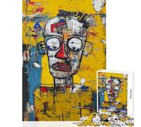 Rompecabezas de 1000 Piezas para Adultos Original Hombre con Gripe Juego práctico Divertido y con Humor Juguete antiestrés para cumpleaños y Navidad (38x26cm)