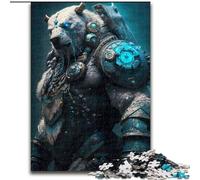Rompecabezas de 1000 Piezas para Adultos Oso del Silencio Rompecabezas imposibles para Adultos tamaño 50x75cm Juego Interactivo Familiar, Regalo Artesanal con Ilustraciones Coloridas