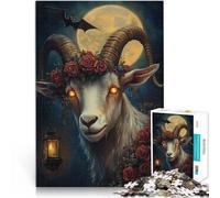 Rompecabezas de 1000 Piezas para Adultos Oveja desafortunada Entrena tu Cerebro y Tus Manos Interacción Entre Padres e Hijos 38x26cm