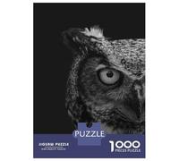 Rompecabezas De 1000 Piezas para Adultos Owl Animals Rompecabezas para Adultos Juegos De Relajación para La Diversión Familiar Interacción Entre Padres E Hijos 38x26cm/1000pcs