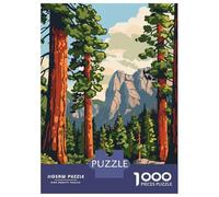 Rompecabezas De 1000 Piezas para Adultos Pacific Crest Trail Landscape Rompecabezas para Adultos Juegos Familiares Regalos De Corte De Precisión para Amigos Y Familiares 52x38cm/1000pcs