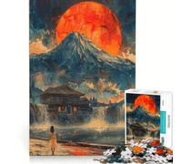 Rompecabezas de 1000 Piezas para Adultos: País de los Sueños Japonés, Juego Imposible, para Pasar el Tiempo en Vacaciones en Casa, Regalos para Amigos y Familiares 38x52cm