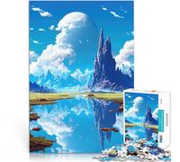Rompecabezas de 1000 Piezas para Adultos Paisaje Americano V1 Juguete Educativo Intelectual descompresor Regalos de Amigo Secreto 52x38cm