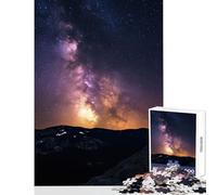 Rompecabezas de 1000 Piezas para Adultos Paisaje de la Vía Láctea 1000 Piezas decoración para el hogar Juguetes Gran Regalo para Juegos decoración de Pared (50x75cm)