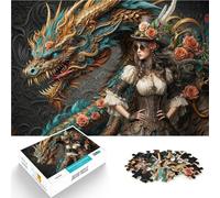 Rompecabezas de 1000 Piezas para Adultos Paisaje dramático Victoriano Juguetes de Juego para Regalo Familiar Una Obra de Arte 50x70cm