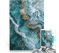 Rompecabezas de 1000 Piezas para Adultos Paisaje oceánico de Kintsugi Juego Intelectual de Juguete Mejorar el Amor Entre Parejas 75x50cm