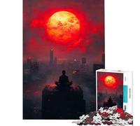 Rompecabezas de 1000 Piezas para Adultos Paisaje Urbano Humanidad Juegos relajantes Juego Educativo desafío Juguete Regalos de Amigo Invisible decoración (tamaño 38x52cm)