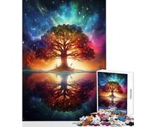 Rompecabezas de 1000 Piezas para Adultos paisajes de fantasía Espacial Juguetes de Bricolaje Grandes Regalos y Juguetes Juego Imposible Interesante reducción del estrés tamaño 38x26cm