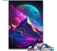 Rompecabezas de 1000 Piezas para Adultos, paisajes Extraterrestres, desafiantes Rompecabezas, Regalo Ideal para Familiares y Amigos, un desafío para la Mente (tamaño 50x75cm)