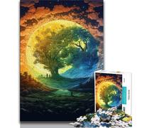 Rompecabezas de 1000 Piezas para Adultos, paisajes fantásticos, Juguetes educativos para el hogar, Regalos de cumpleaños y Viajes (75x50cm)