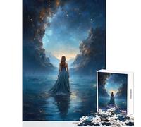 Rompecabezas de 1000 Piezas para Adultos paisajes oníricos Digitales Juguete Educativo Regalo de cumpleaños Juegos relajantes Cada Pieza es única - Tamaño 38x52cm