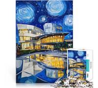Rompecabezas de 1000 Piezas para Adultos Paisajes y símbolos de Belleza en los Estados Unidos 2 Juegos de relajación Ideas de Regalos 52x38cm