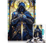 Rompecabezas de 1000 Piezas para Adultos Paladín en su Poder Matar el Tiempo en Vacaciones en casa Gran Regalo para Juegos 75x50cm