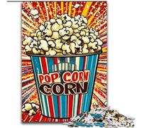 Rompecabezas de 1000 Piezas para Adultos, Palomitas de maíz, 1000 Piezas, Regalo, Juego Interactivo Familiar, Apto para Mayores de 14 años, 50x75cm