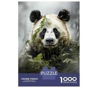 Rompecabezas De 1000 Piezas para Adultos Panda Bamboo Forest Wall Art Print Rompecabezas para Adultos Juegos Divertidos Pero Divertidos Y Humorísticos Cumpleaños 52x38cm/1000pcs