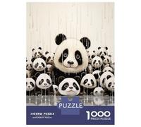 Rompecabezas De 1000 Piezas para Adultos Panda Funny Animal Art Rompecabezas para Adultos Juego De Ingenio Pero Divertido Y Humorístico 70x50cm/1000pcs