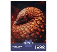 Rompecabezas De 1000 Piezas para Adultos Pangolin in Space Rompecabezas para Adultos Juegos Divertidos Una Obra De Arte Oferta como Regalos para Toda La Familia 70x50cm/1000pcs