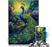 Rompecabezas de 1000 Piezas para Adultos Paraíso de Las Aves Reducción del estrés Interesante Toda la Familia. 38x26cm