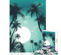 Rompecabezas de 1000 Piezas para Adultos paraíso Tropical decoración del hogar Juguetes Regalos y Juegos prácticos Cada Pieza es única Tamaño 38x52cm
